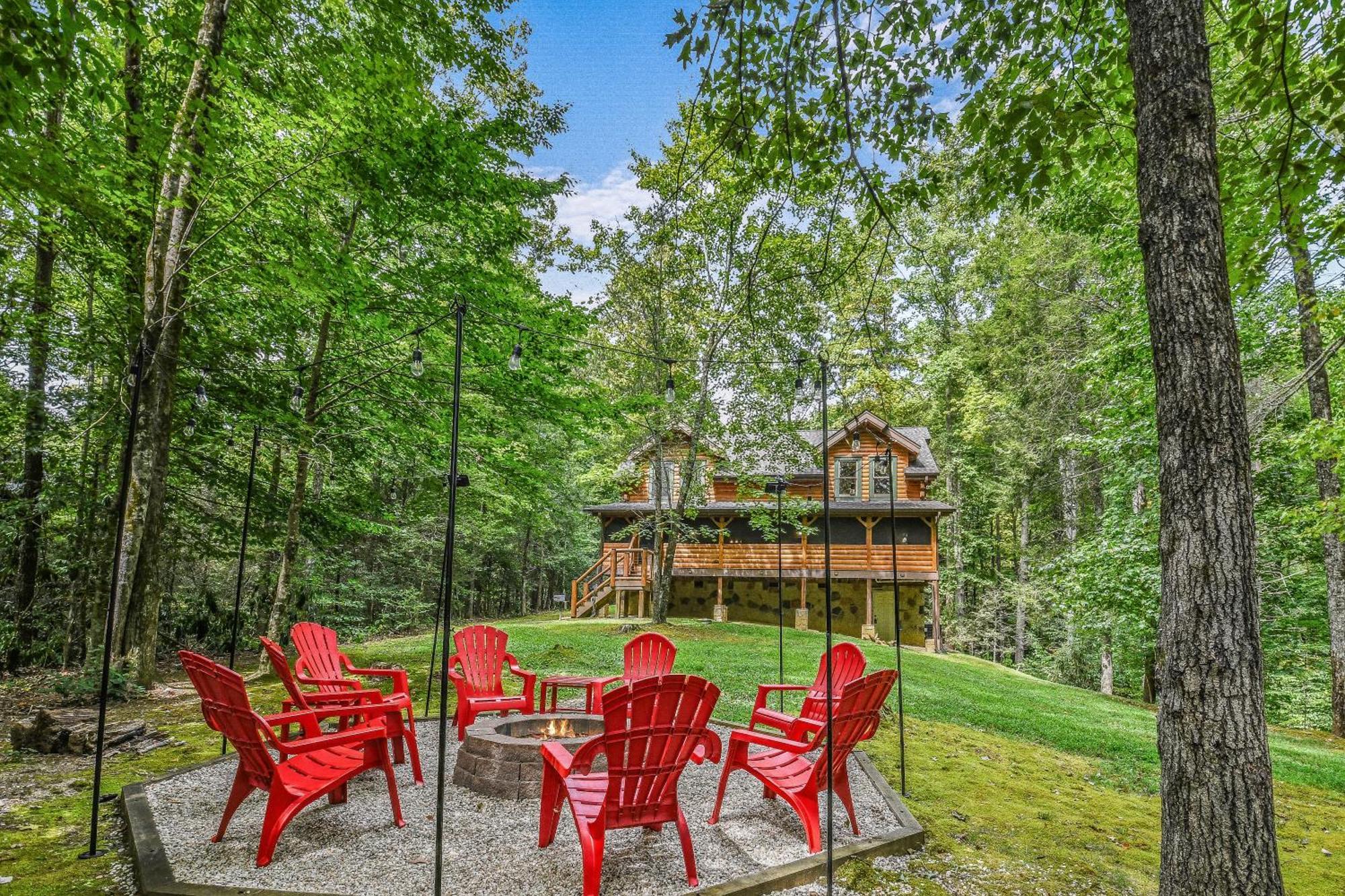 Mountain Spirit Cabin Waldens Creek Esterno foto