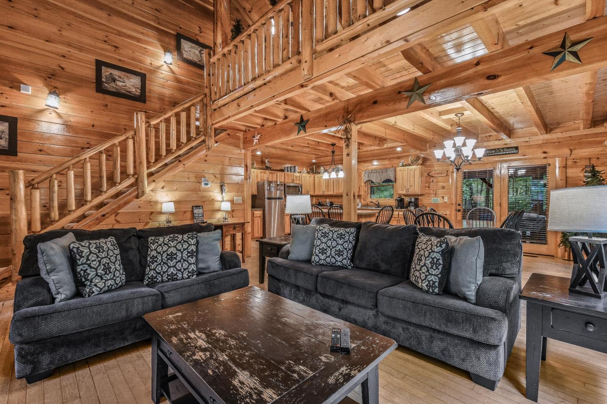 Mountain Spirit Cabin Waldens Creek Esterno foto
